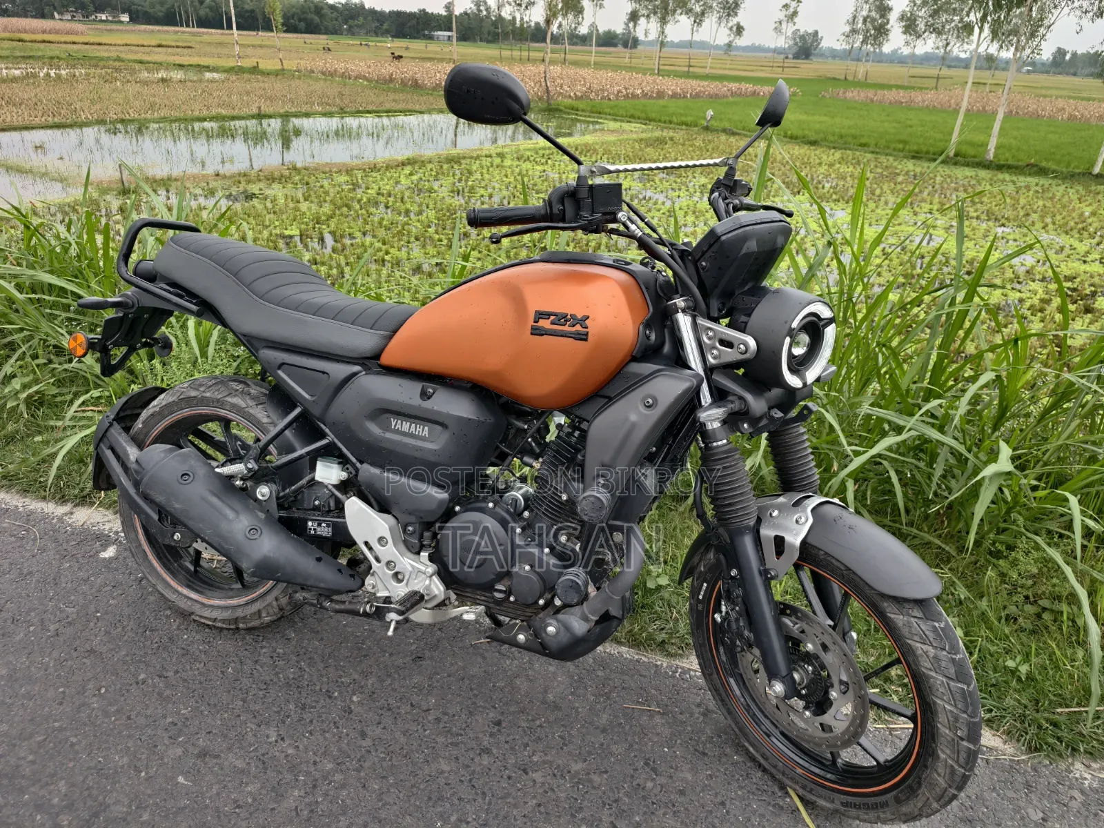 Yamaha FZ 2025 Orange