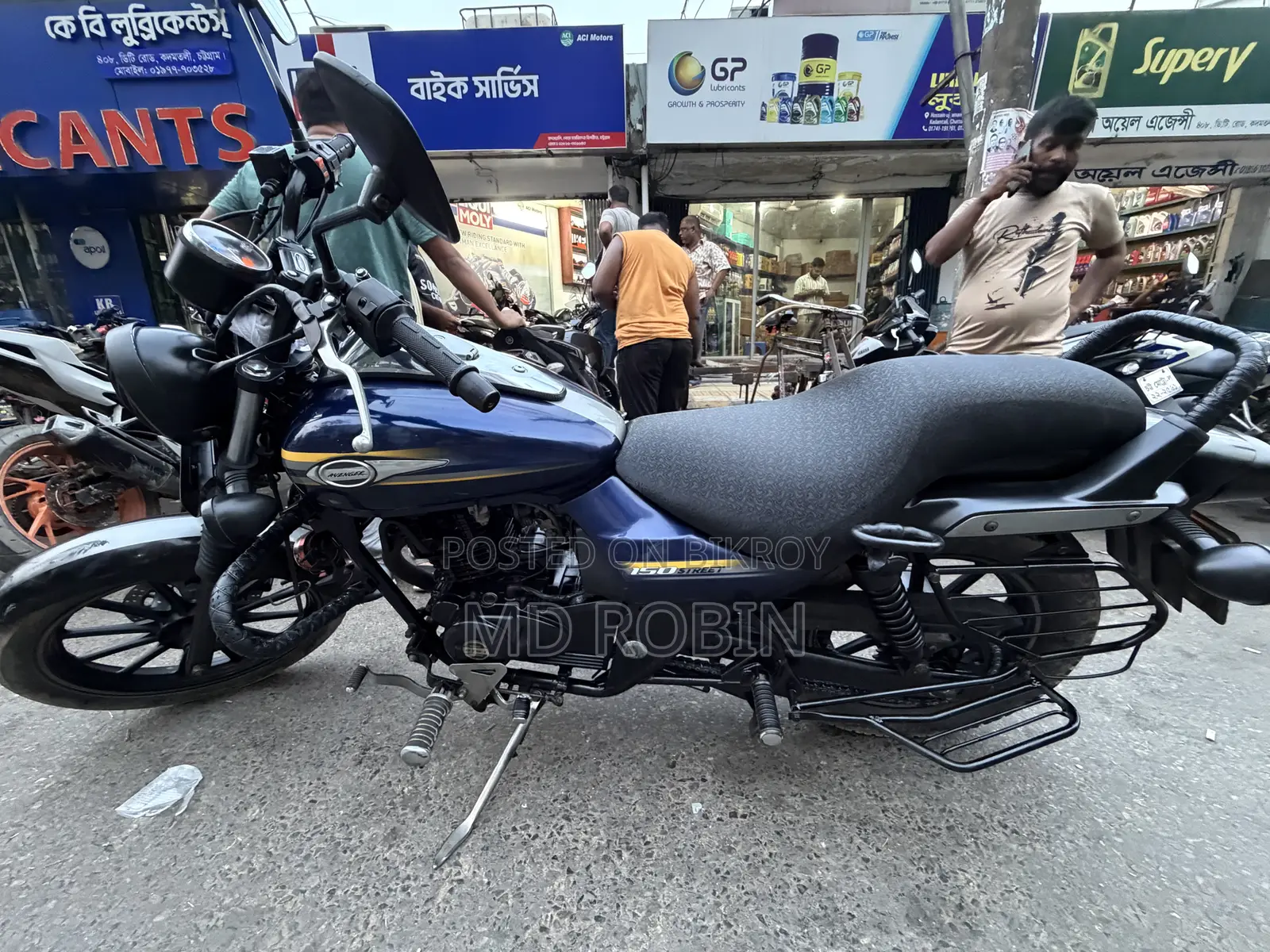 বাজাজ অ্যাভেঞ্জার ১৫০ স্ট্রিট ২০১৮ নীল