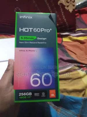 Infinix Hot 60 Pro+ 256 GB Black