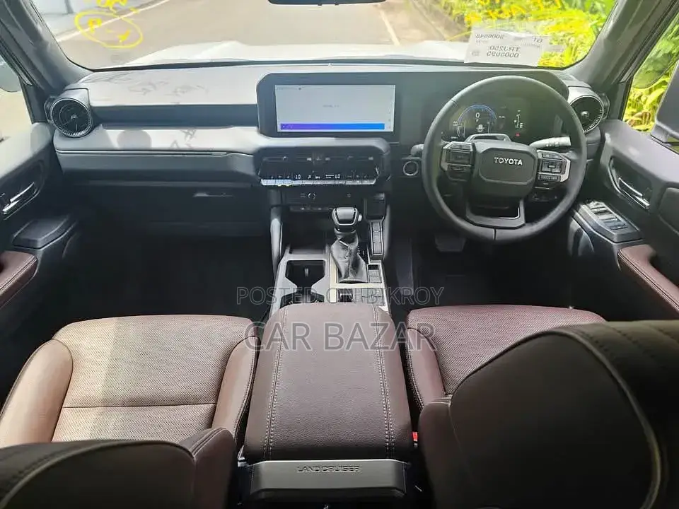 New Toyota Land Cruiser Prado 2024 White