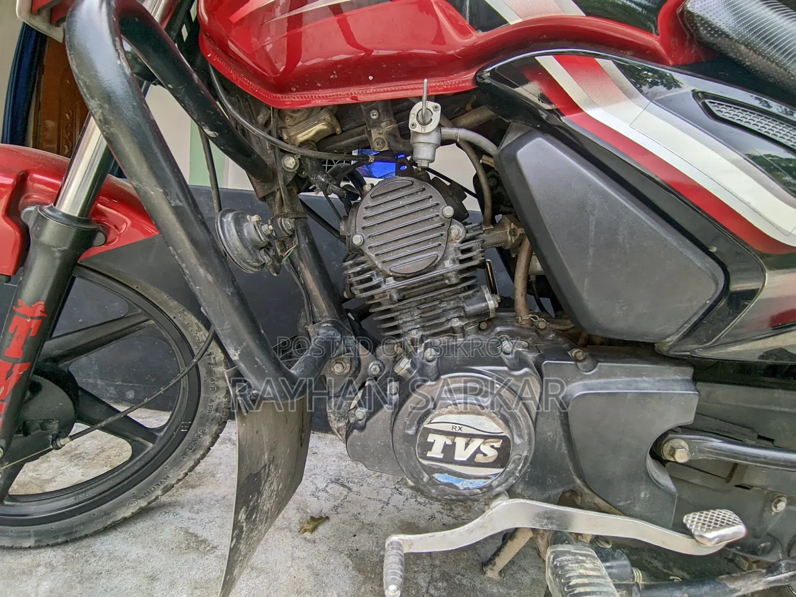 TVS Metro Plus 2021 Red