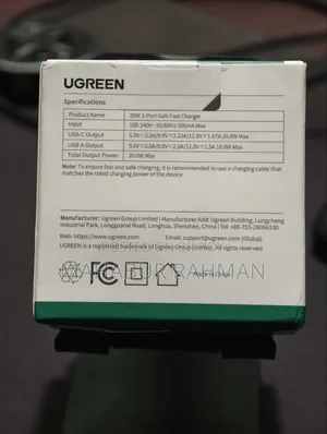 Ugreen X514 20w Pd Charger