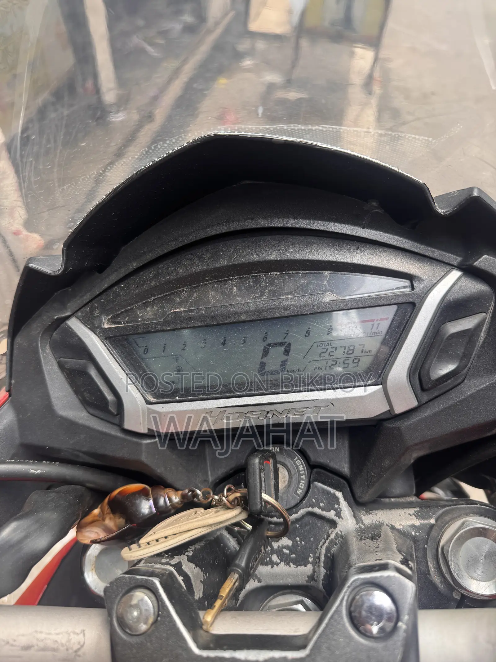 হোন্ডা হর্নেট ২০২১ লাল