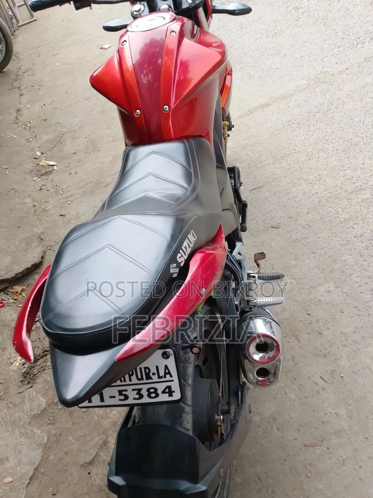 Suzuki Gixxer Monotone 2019 Red