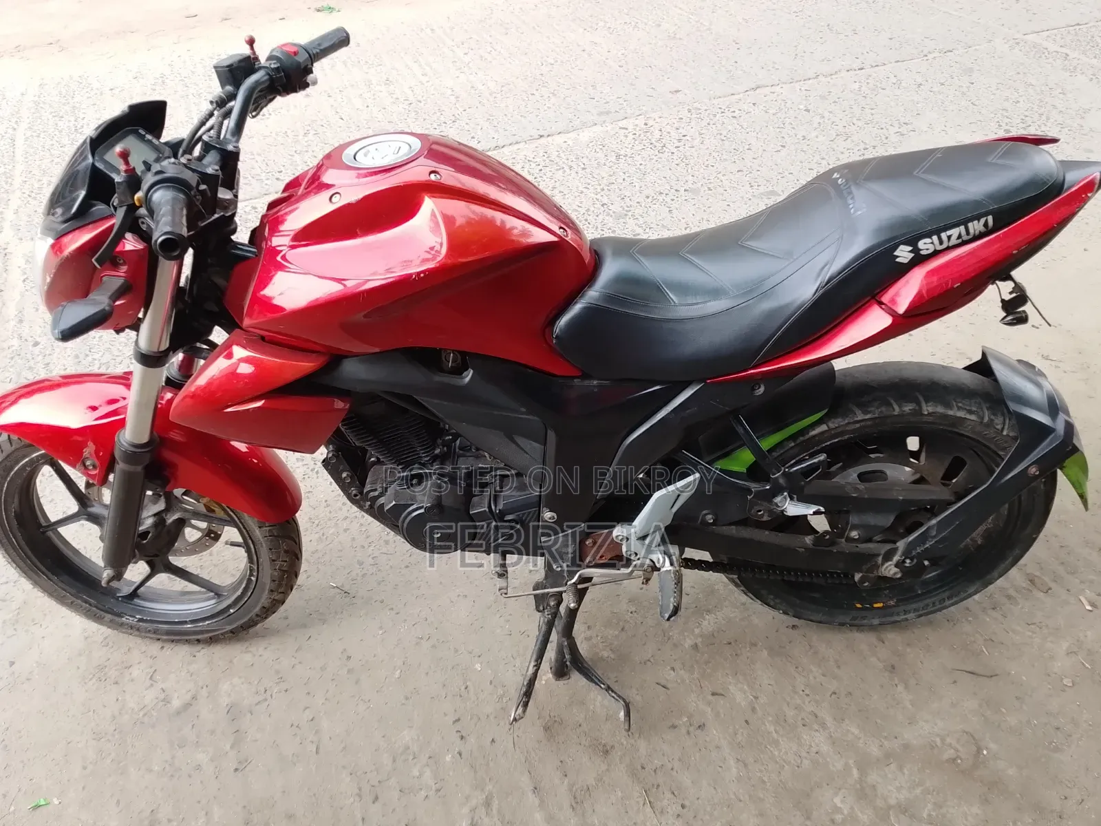Suzuki Gixxer Monotone 2019 Red