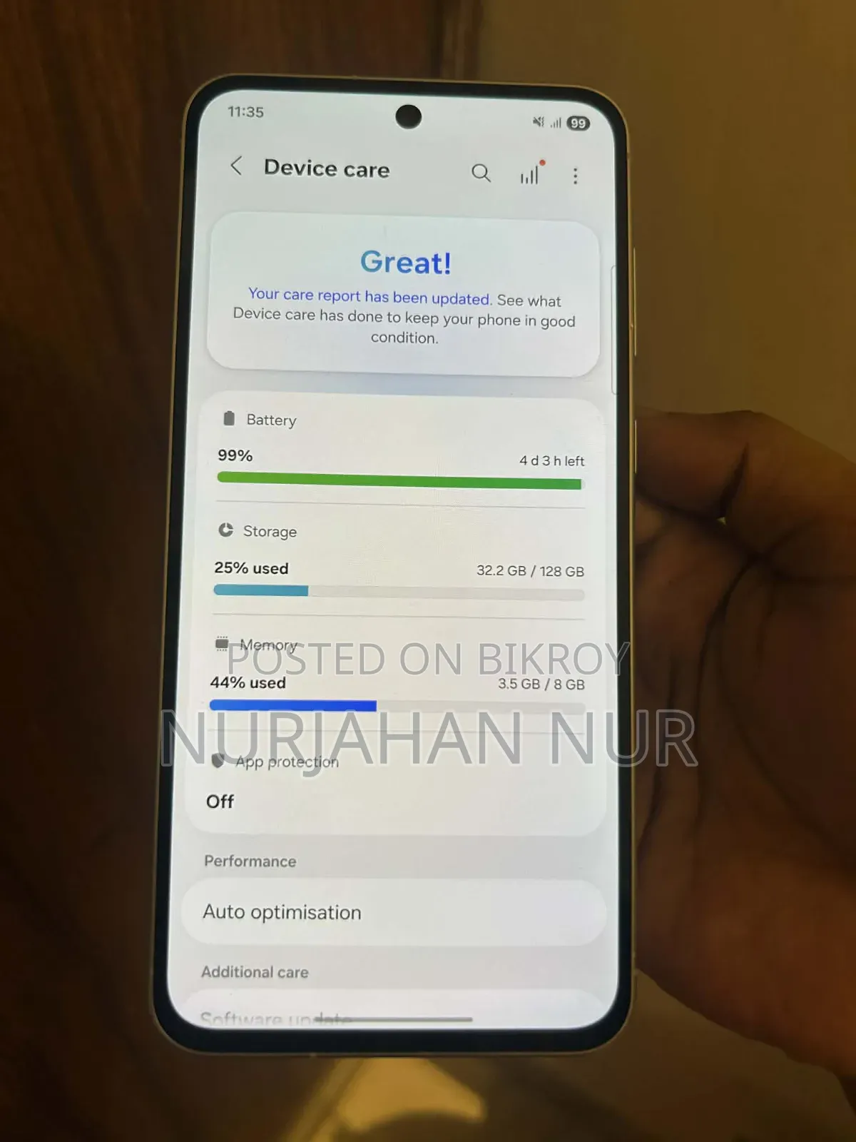 Samsung Galaxy A56 128 GB White