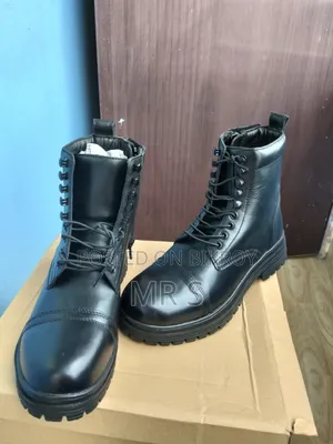 🖤 Premium Black Long Boots for Men 🖤
