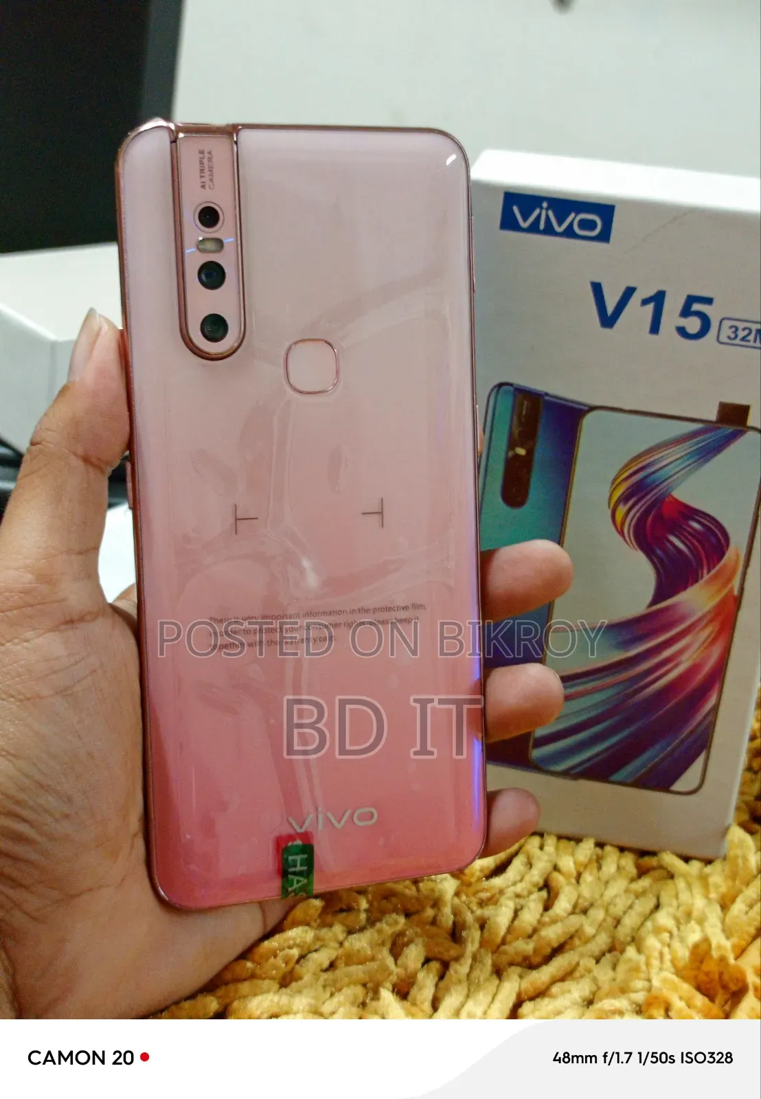 New Vivo V15 256 GB