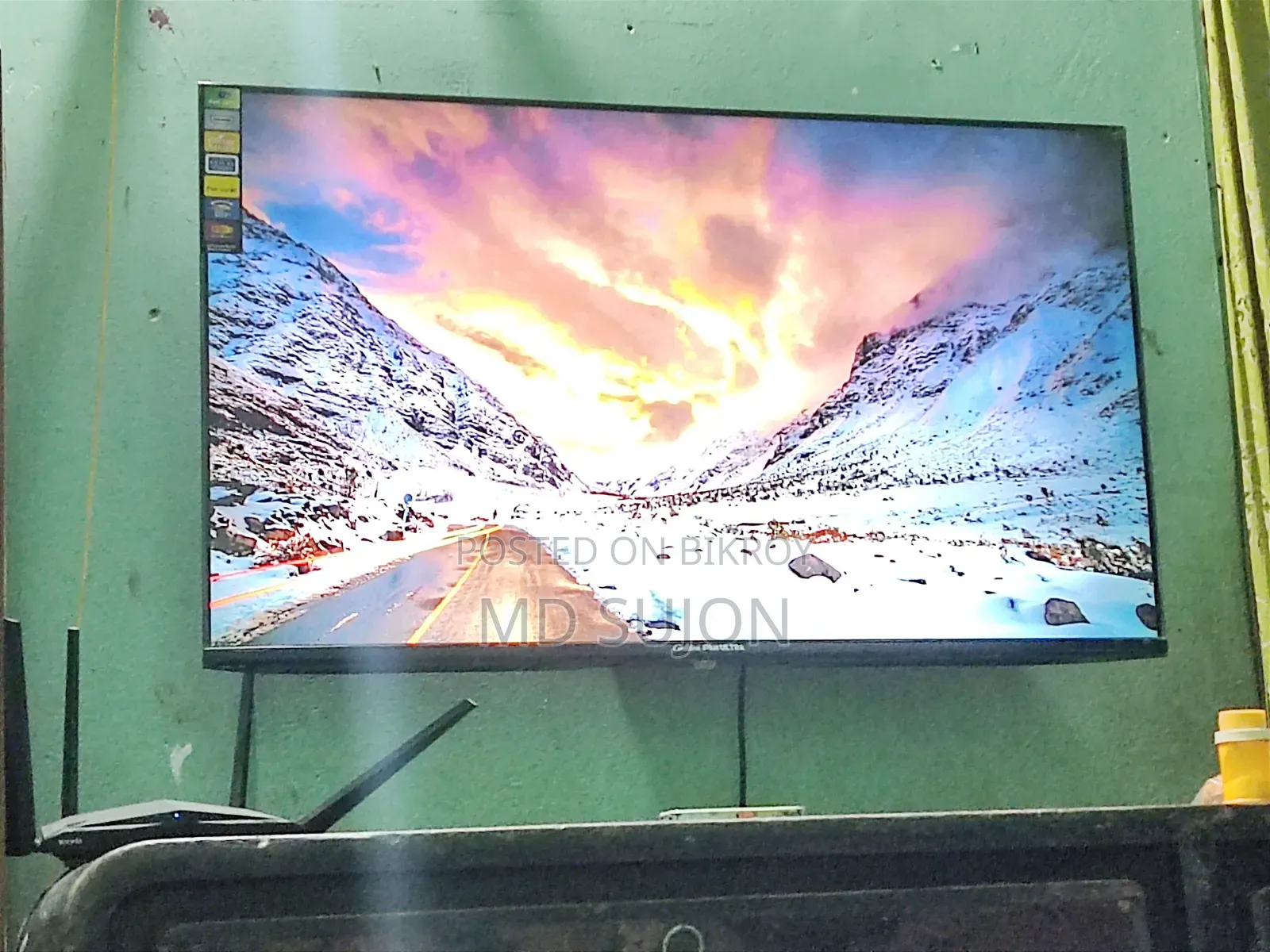 Golden Plus 43" 4k Frameless TV