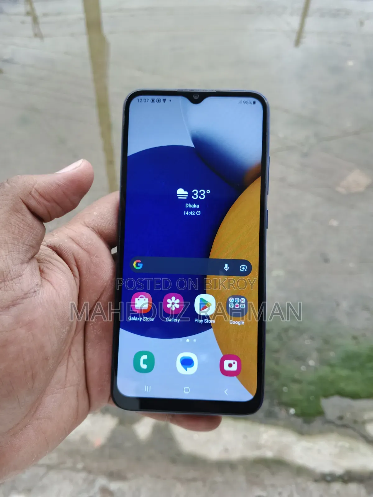 New Samsung Galaxy A03 64 GB Blue