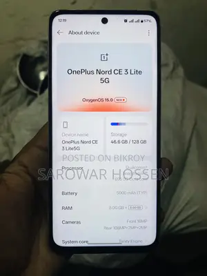 OnePlus Nord CE 3 Lite 5G 128 GB Green