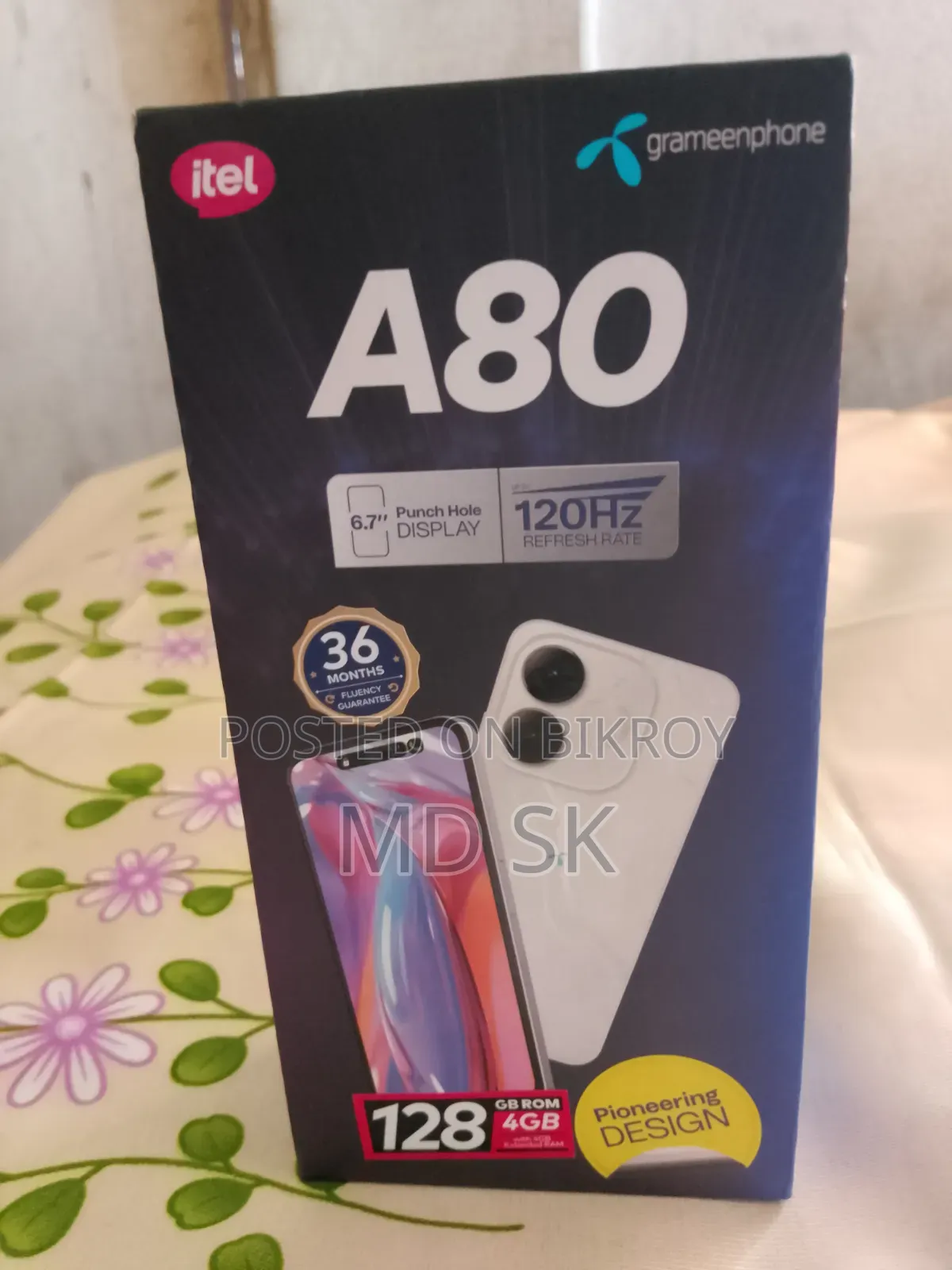 Itel A80 128 GB Silver