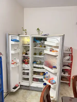 Double door fridge for sale, running fridge, please come and see it in person.