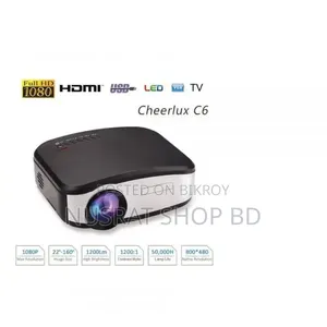 (R)C6 Projector 4 Inch Lcd Tft Display.