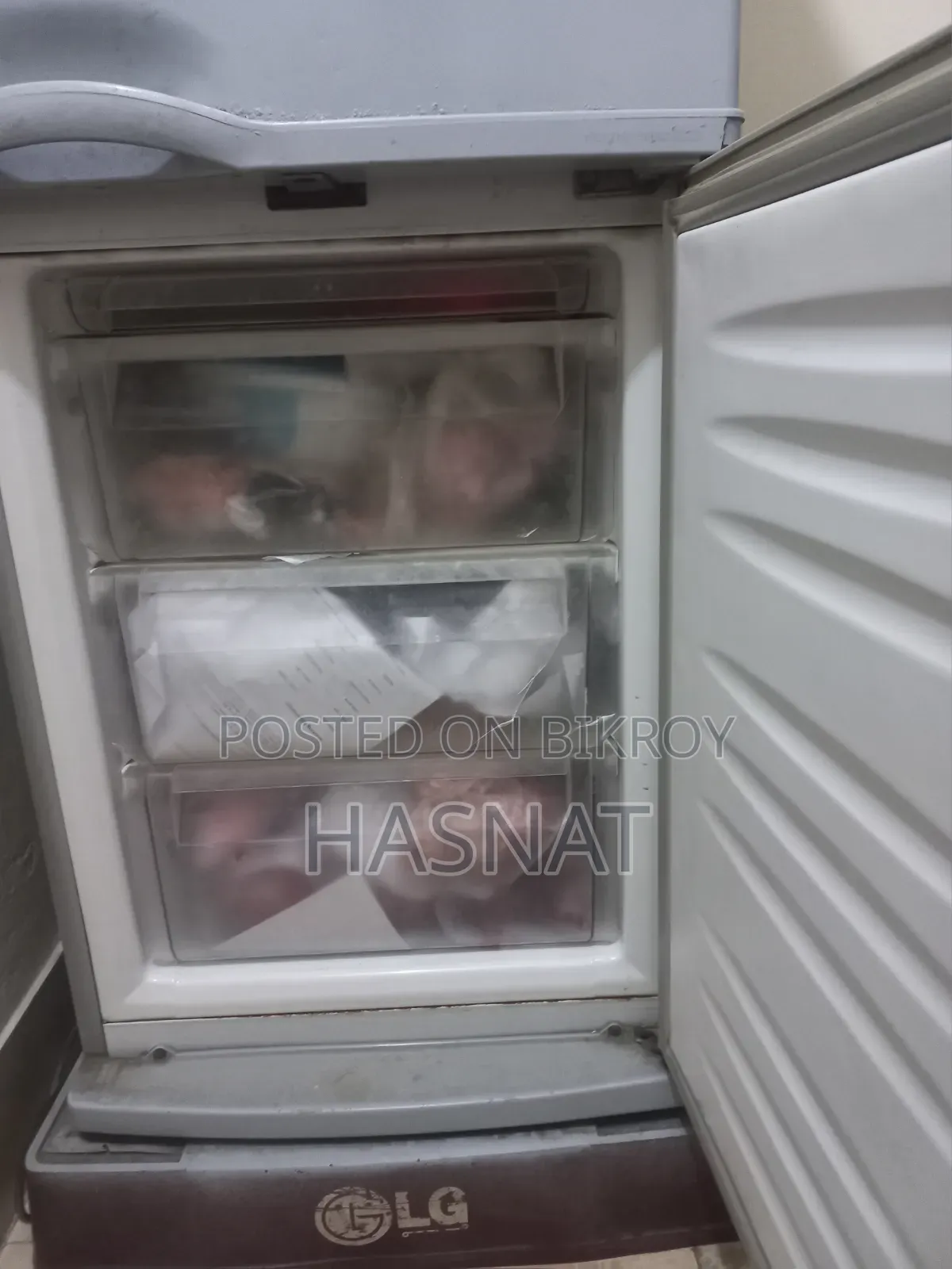 For Sale: LG Fridge. LG brand fridge will be sold.