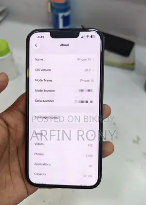 Apple iPhone 14 128 GB Black