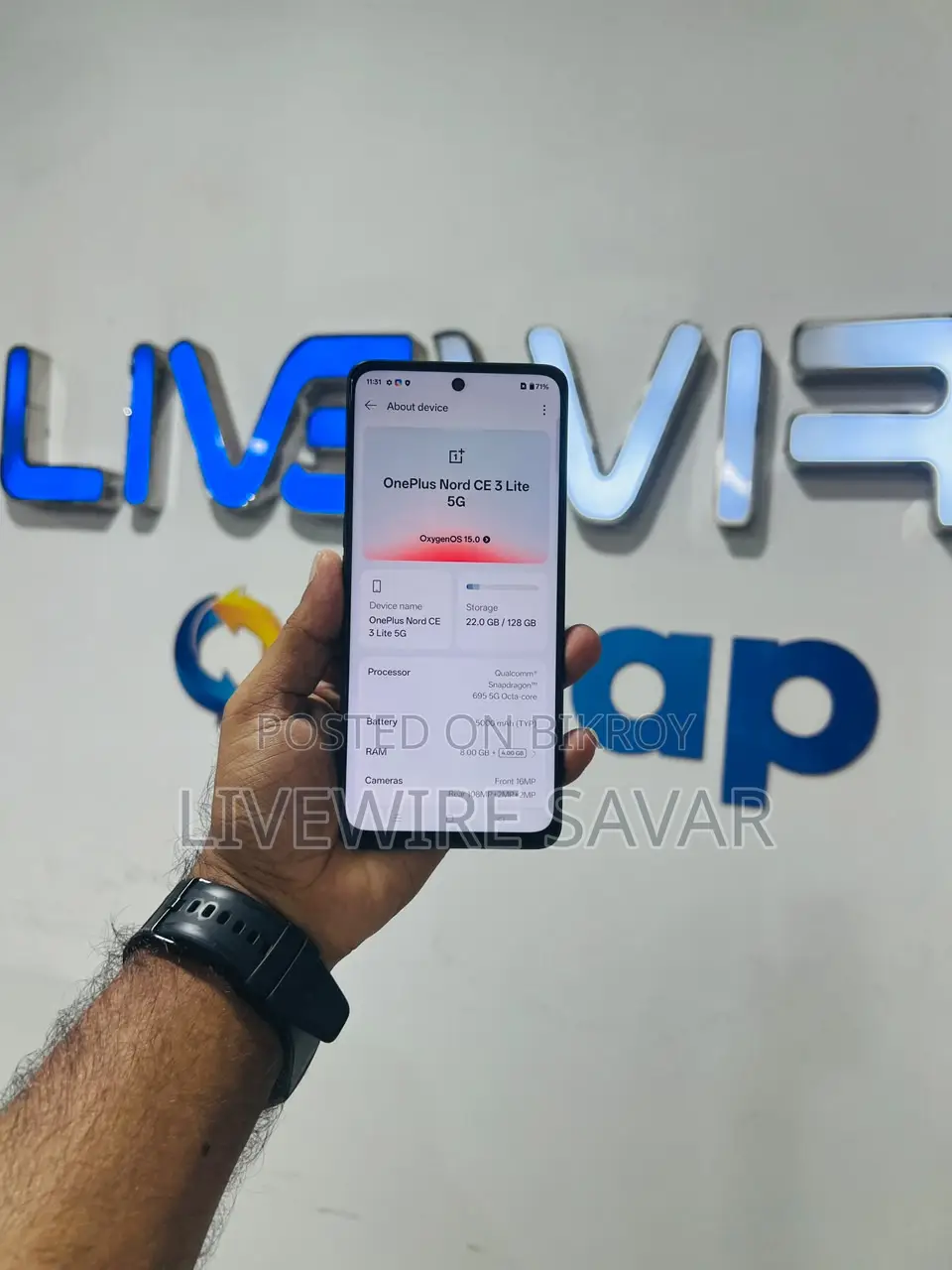 OnePlus Nord CE 3 Lite 5G 128 GB Black