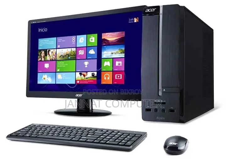 Desktop Computer 8GB Intel Core i3 HDD 1TB
