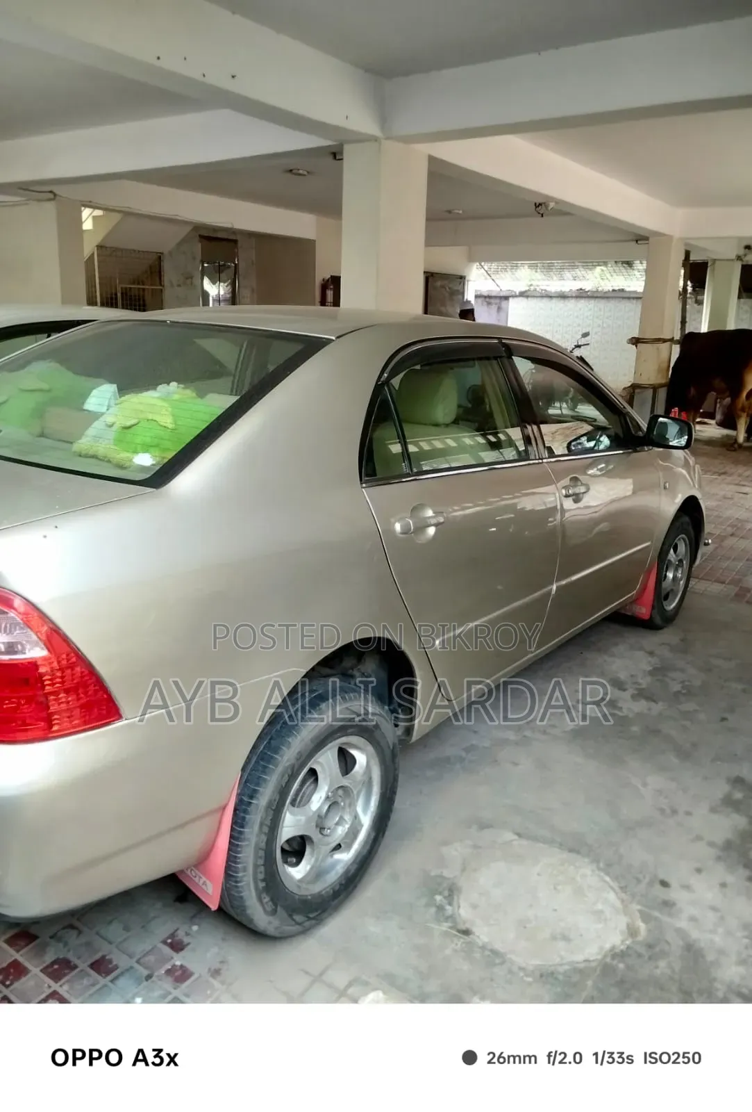 Toyota Corolla 2004 Gold