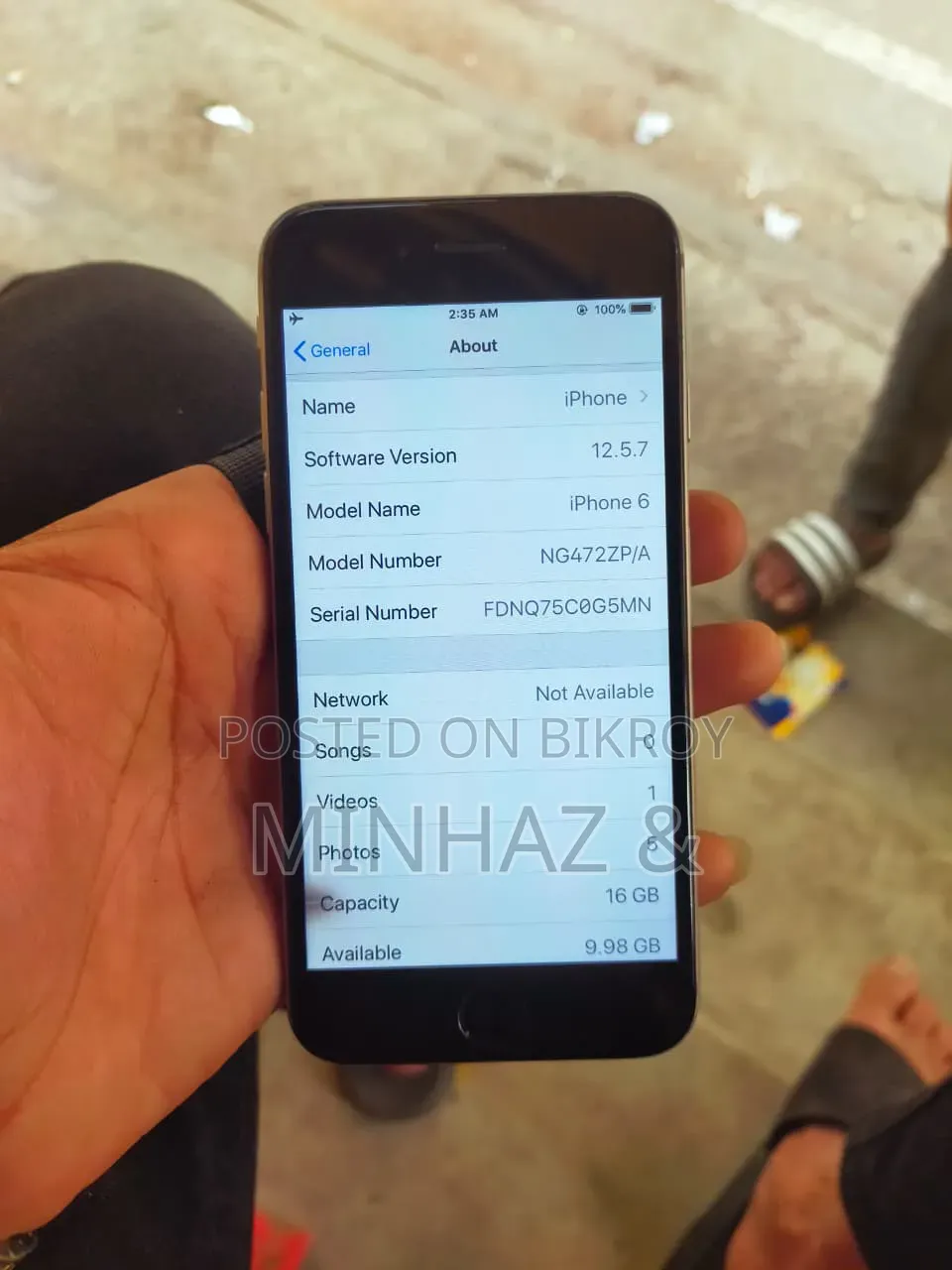 Apple iPhone 6 16 GB White