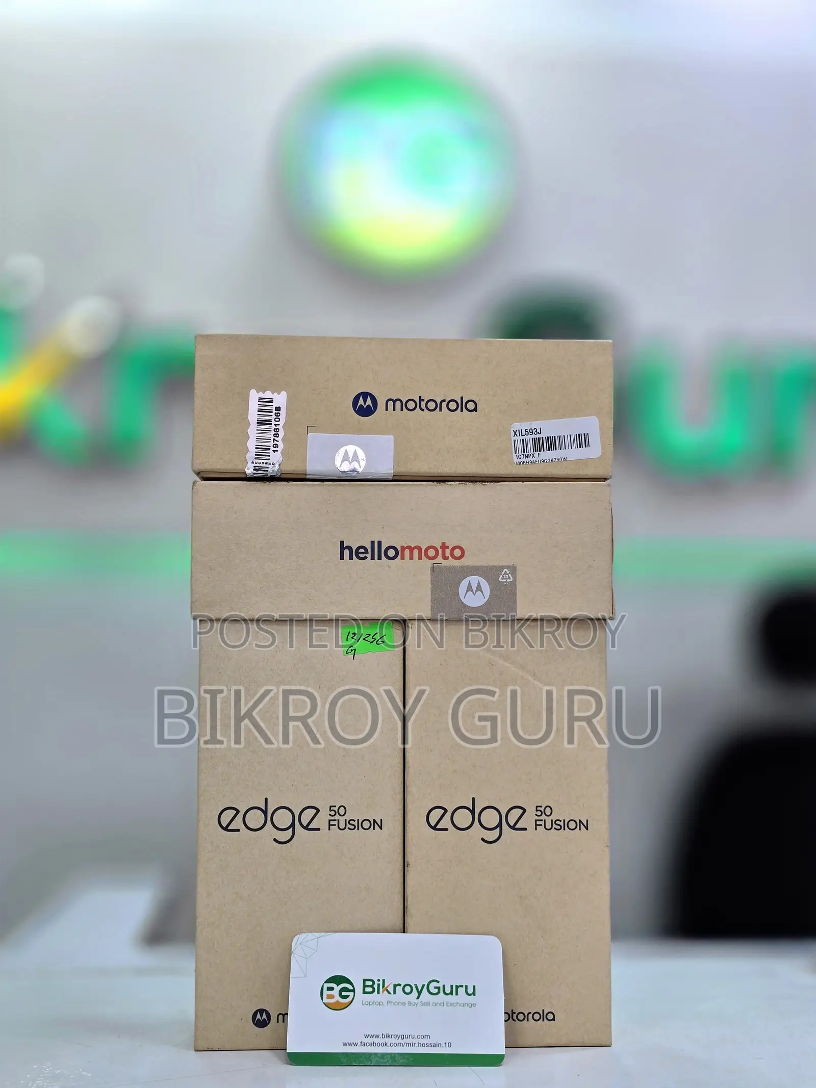 New Motorola Edge 50 Fusion 128 GB Blue