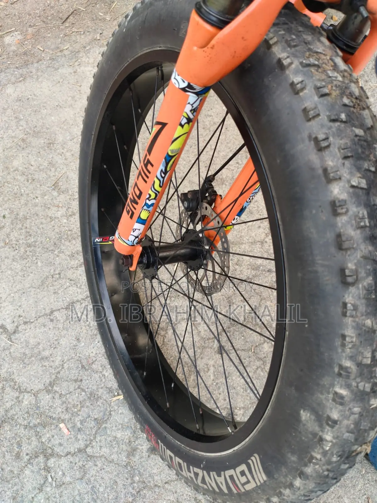 Fat Tire Bicycle