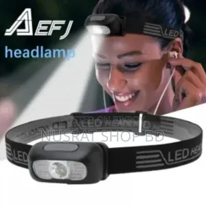 (R)Super Bright Light Sensor Mini Led Headlamp