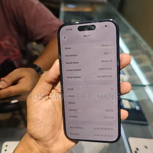 Apple iPhone 15 128 GB Black