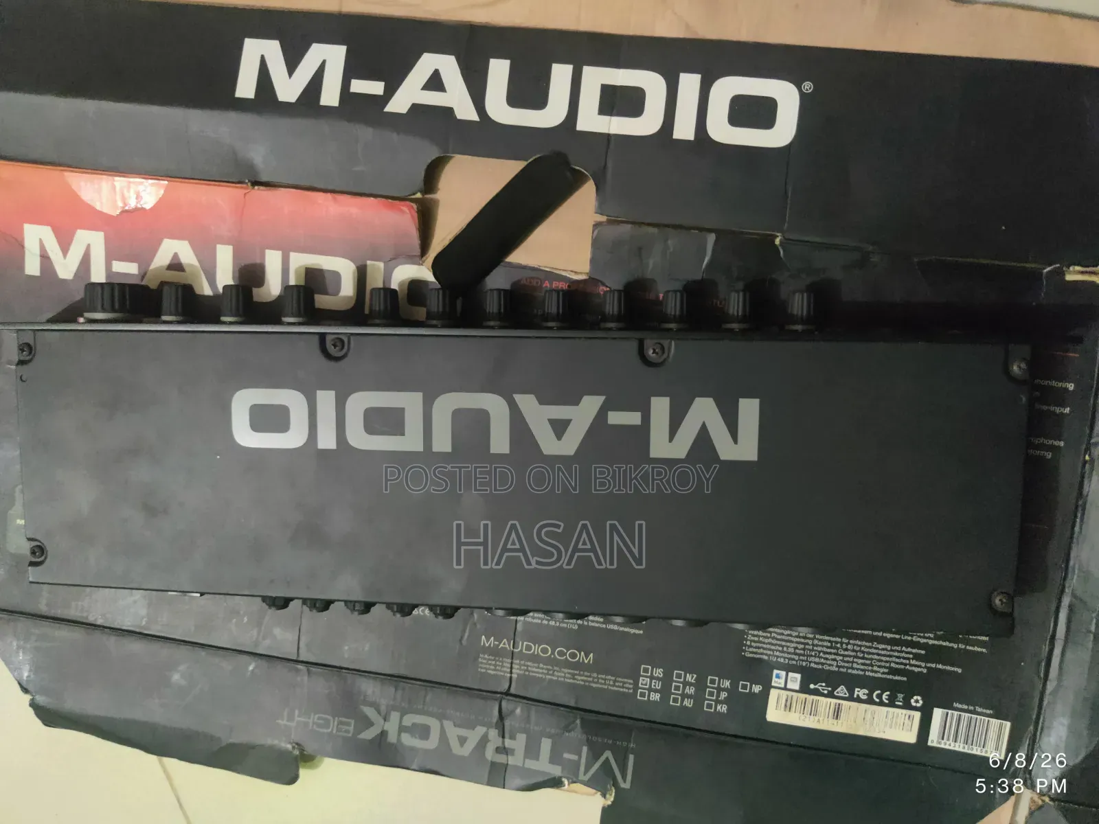 M-audio M-track Eight