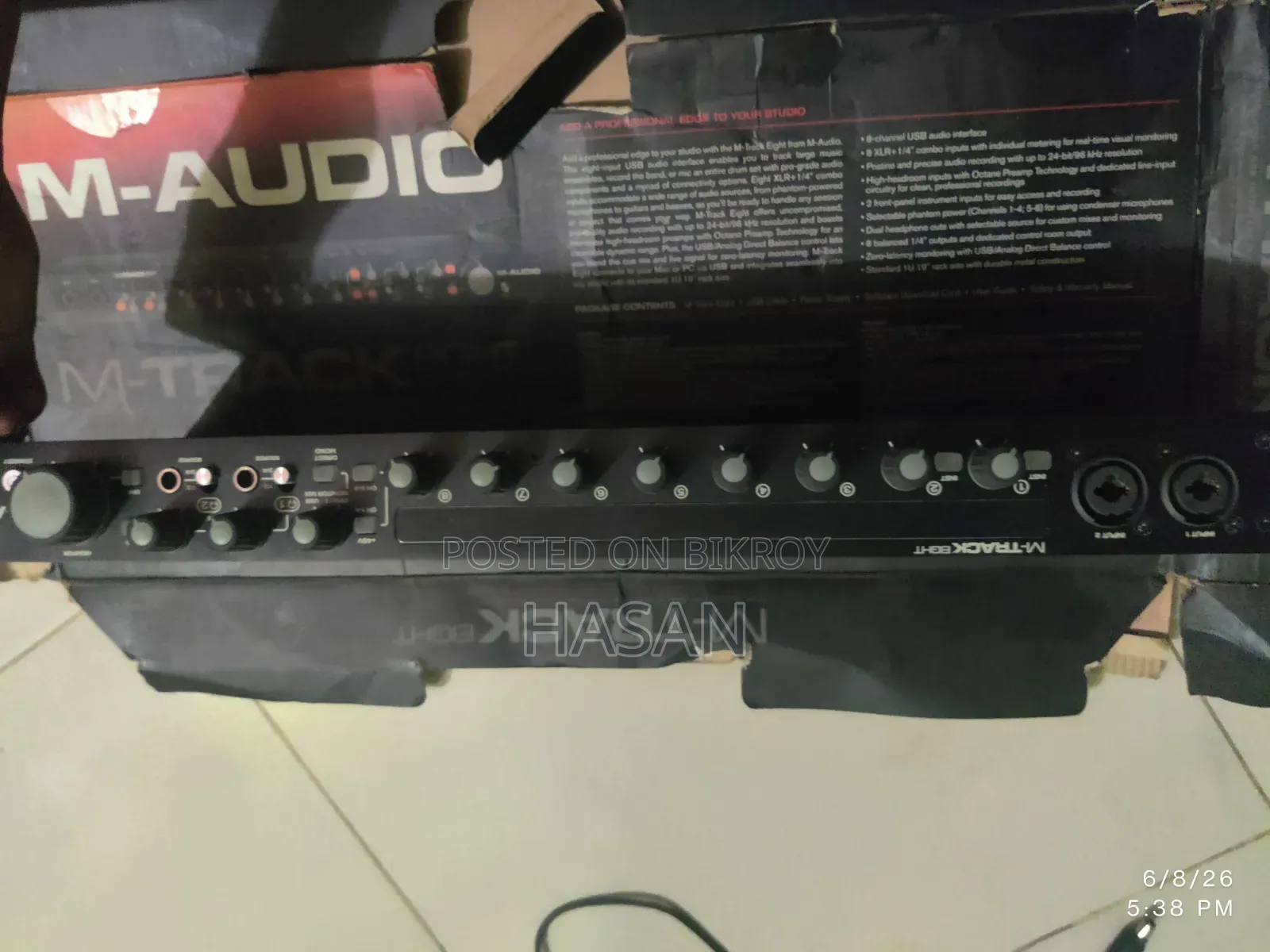 M-audio M-track Eight