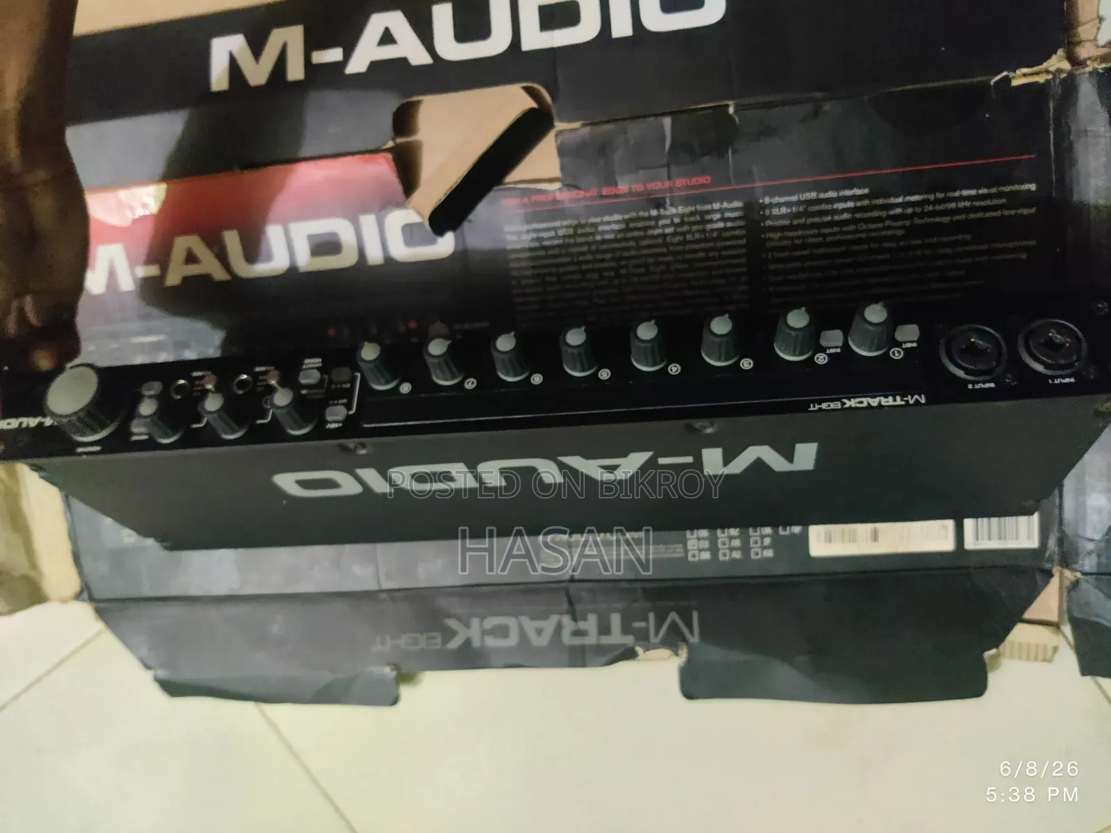 M-audio M-track Eight