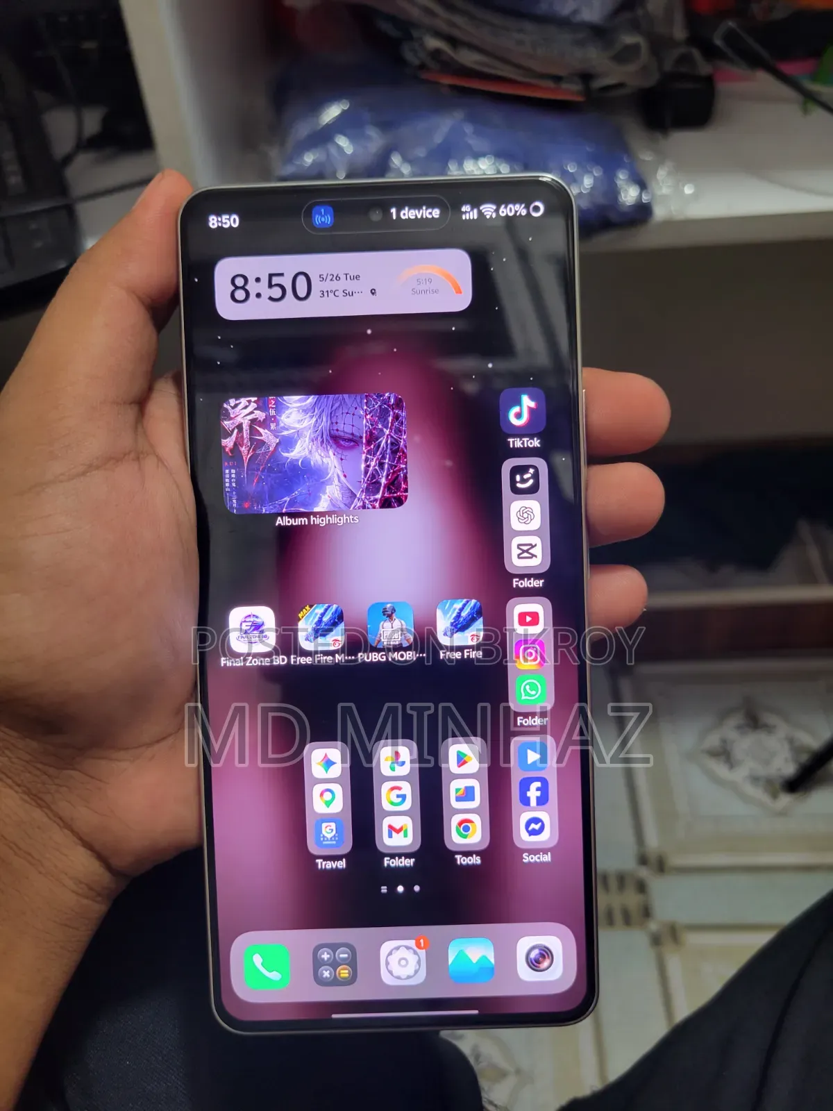New Vivo iQOO 256 GB White