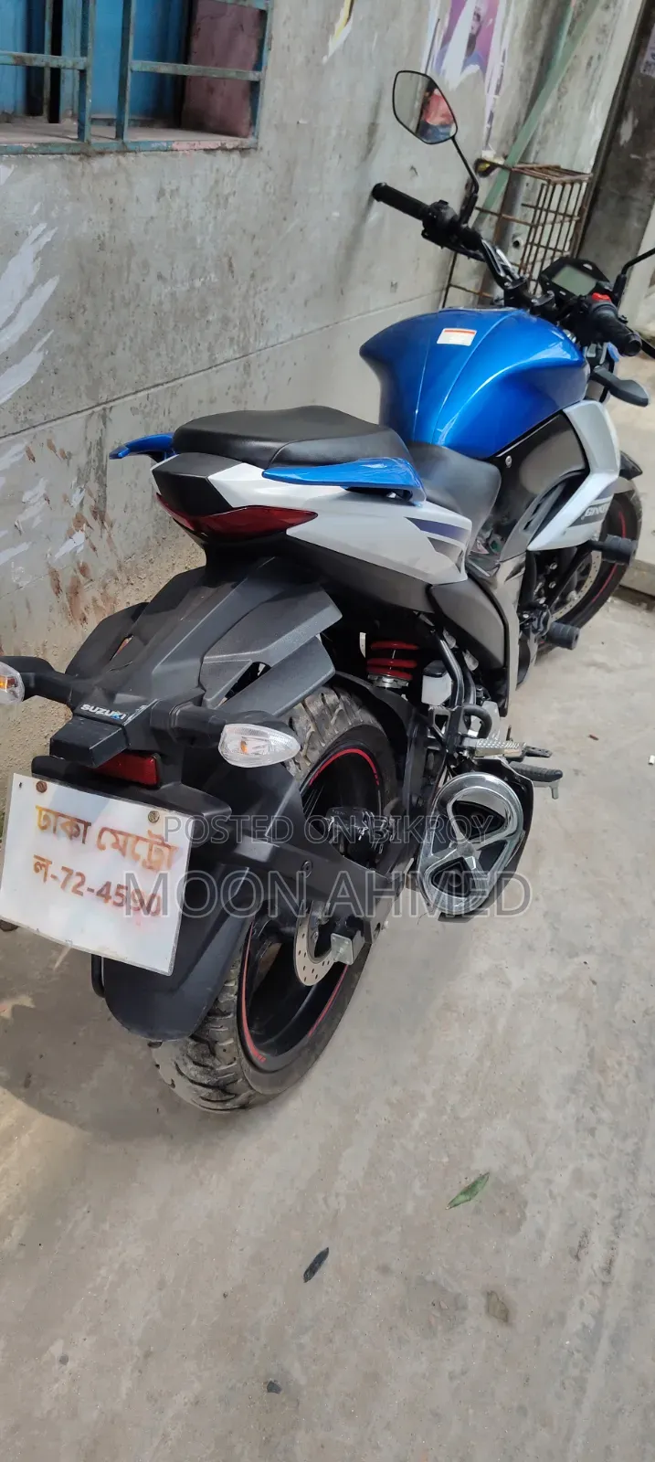 Suzuki Gixxer Fi ABS 2026 White