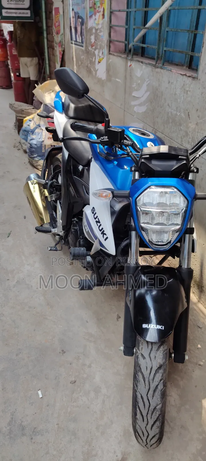Suzuki Gixxer Fi ABS 2026 White