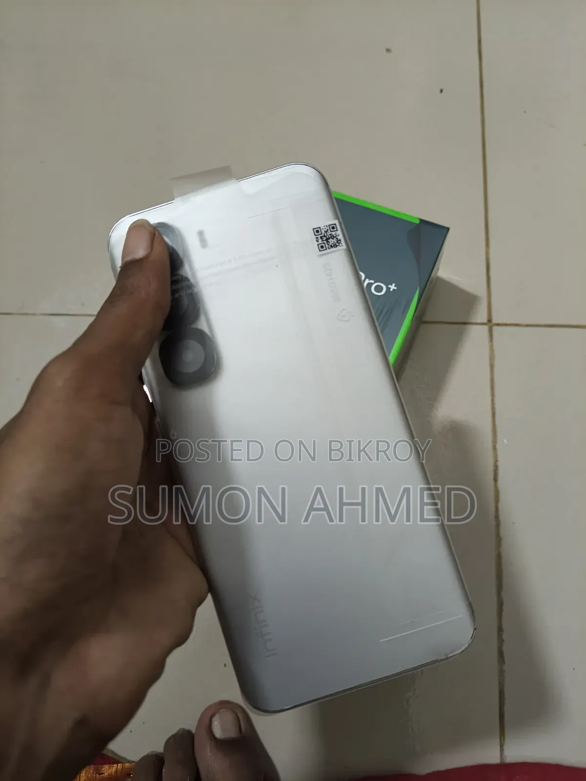 Infinix Hot 60 Pro+ 256 GB Silver