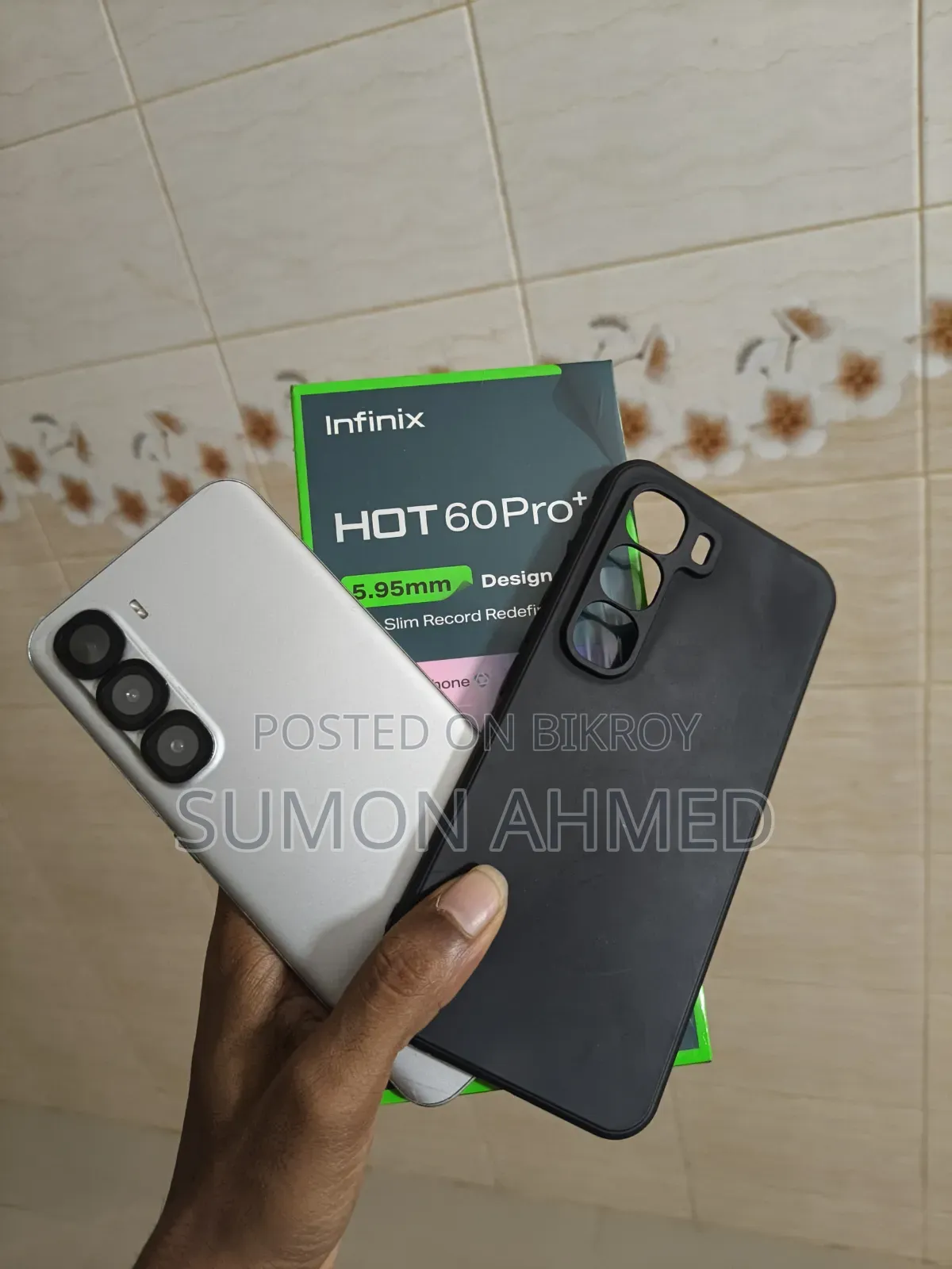 Infinix Hot 60 Pro+ 256 GB Silver