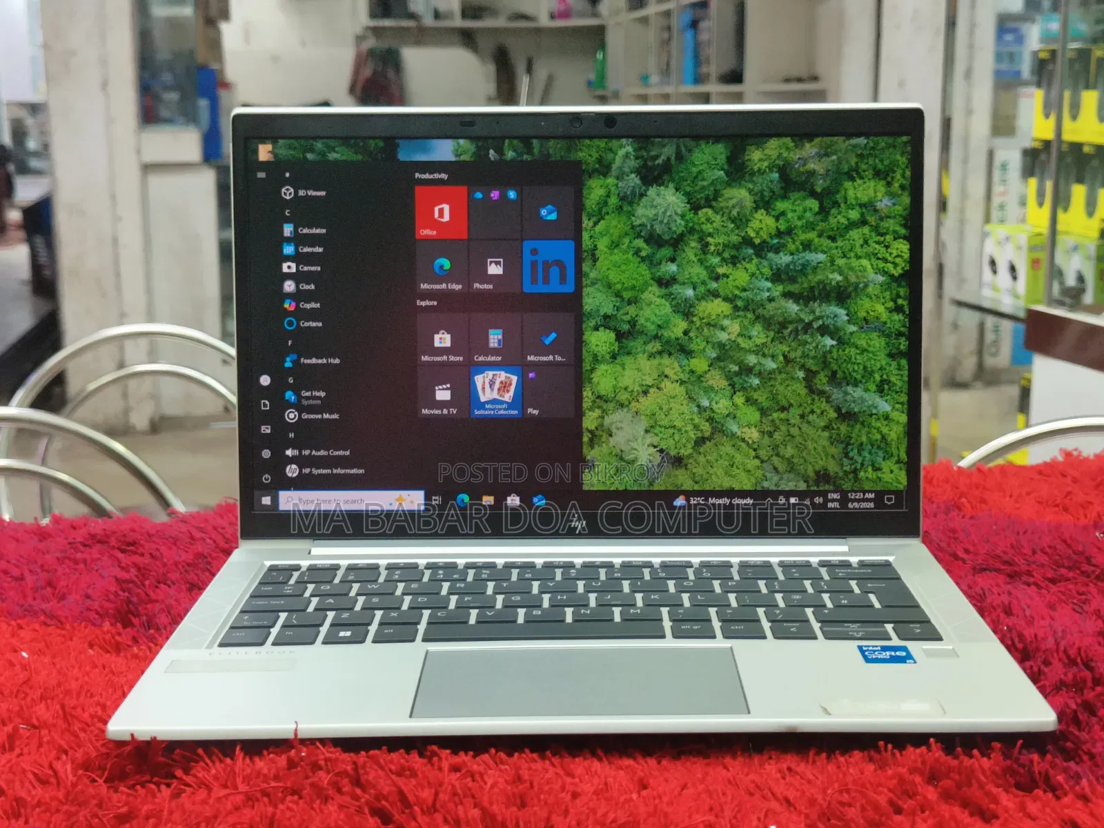 Laptop HP EliteBook 830 G8 8GB Intel Core i5 SSD 256GB