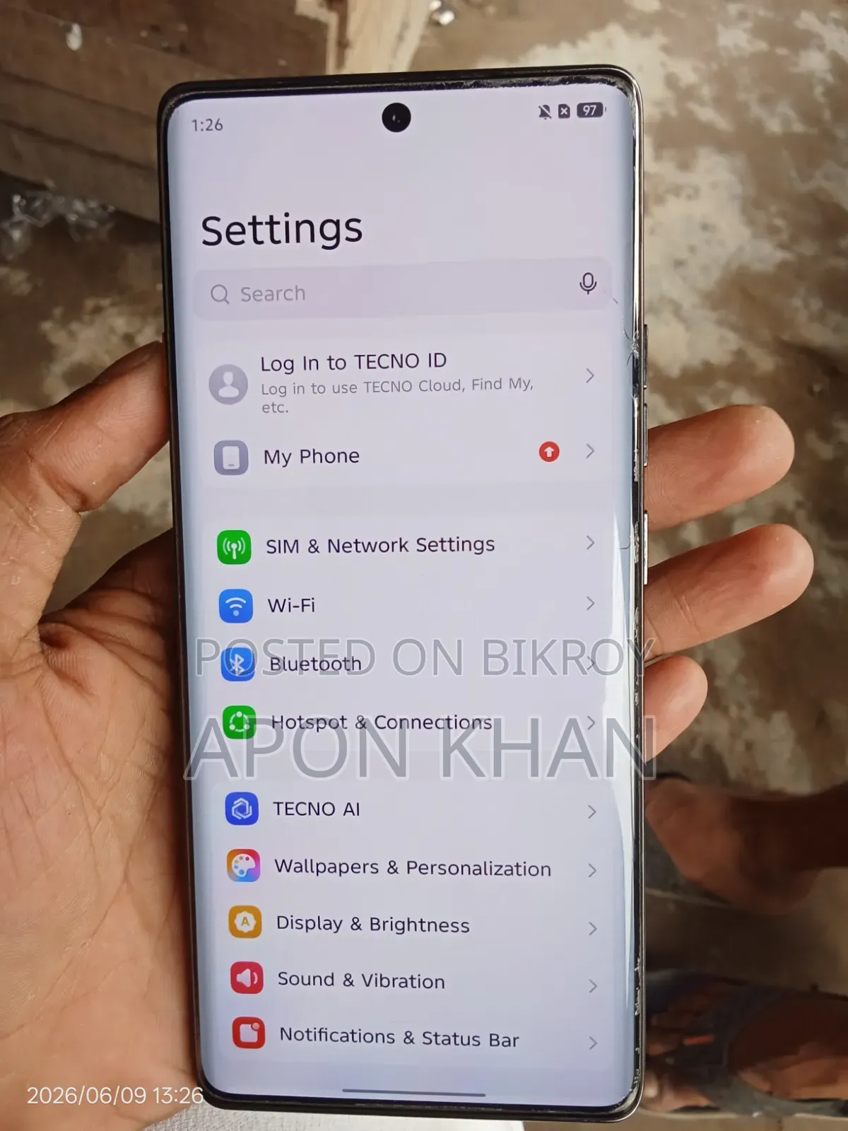 Tecno Camon 40 Pro 5G 256 GB Rose Gold