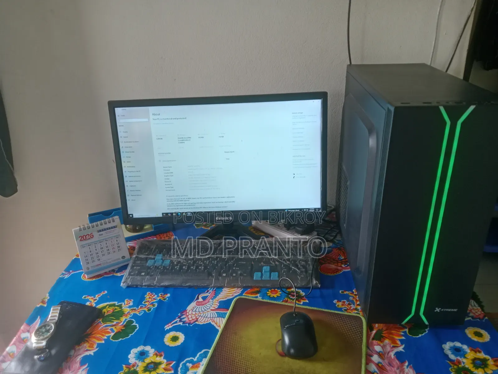 Desktop Computer Gigabyte GA-H110MSTX-HD3-ZK 8GB HDD 128GB