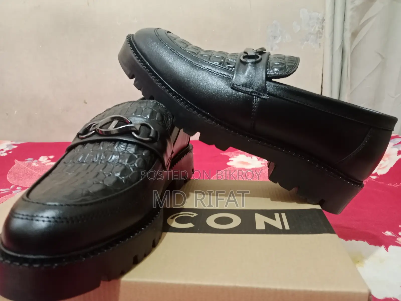 Brand New Premium Black Chunky Loafer Shoes | Formal Casual |