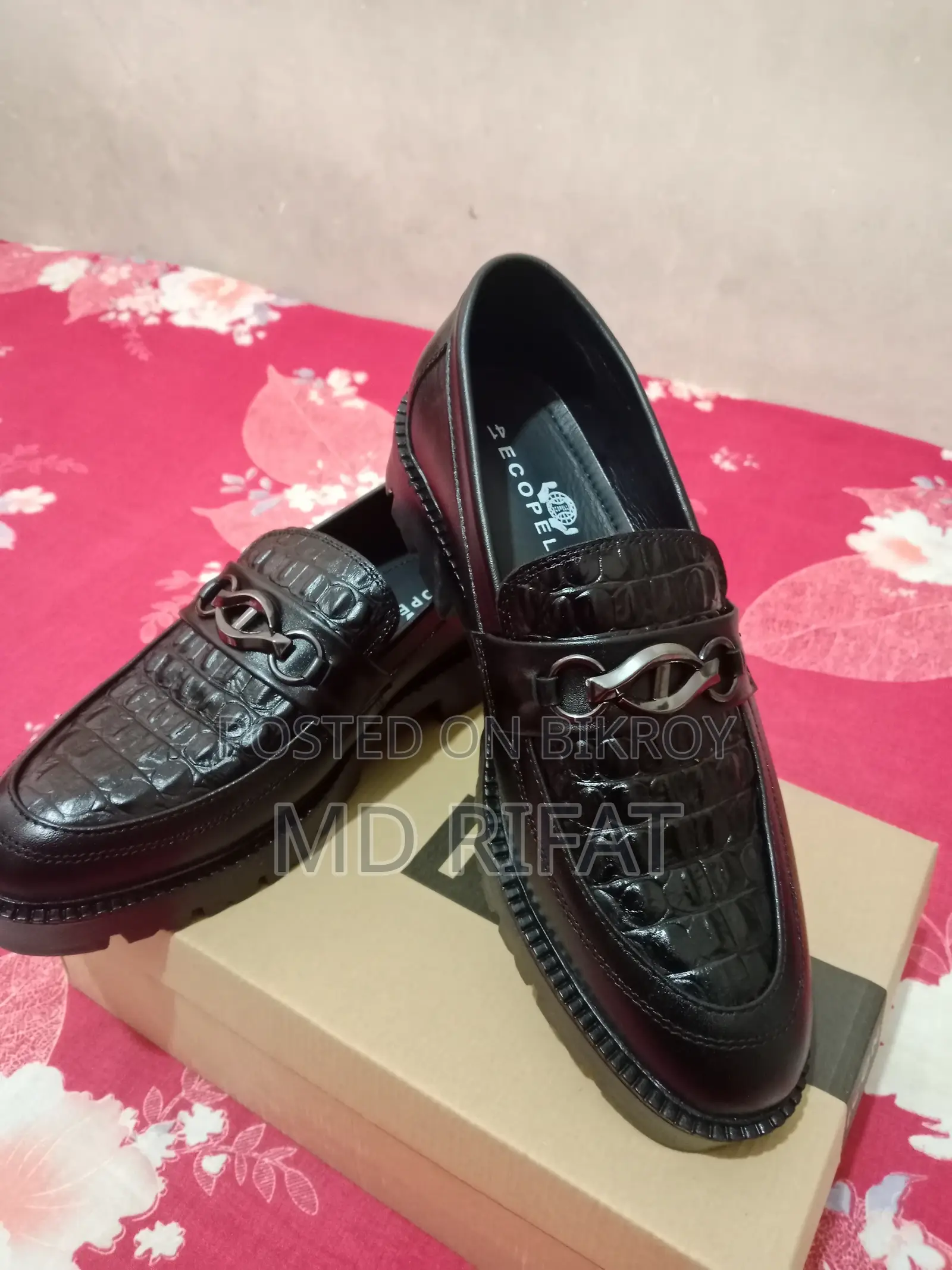 Brand New Premium Black Chunky Loafer Shoes | Formal Casual |