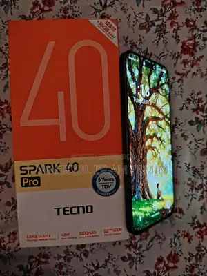 Tecno Spark 40 Pro 128 GB Black