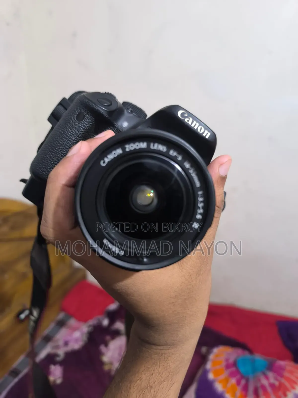Canon 700D With 18-55mm Zoom Lens