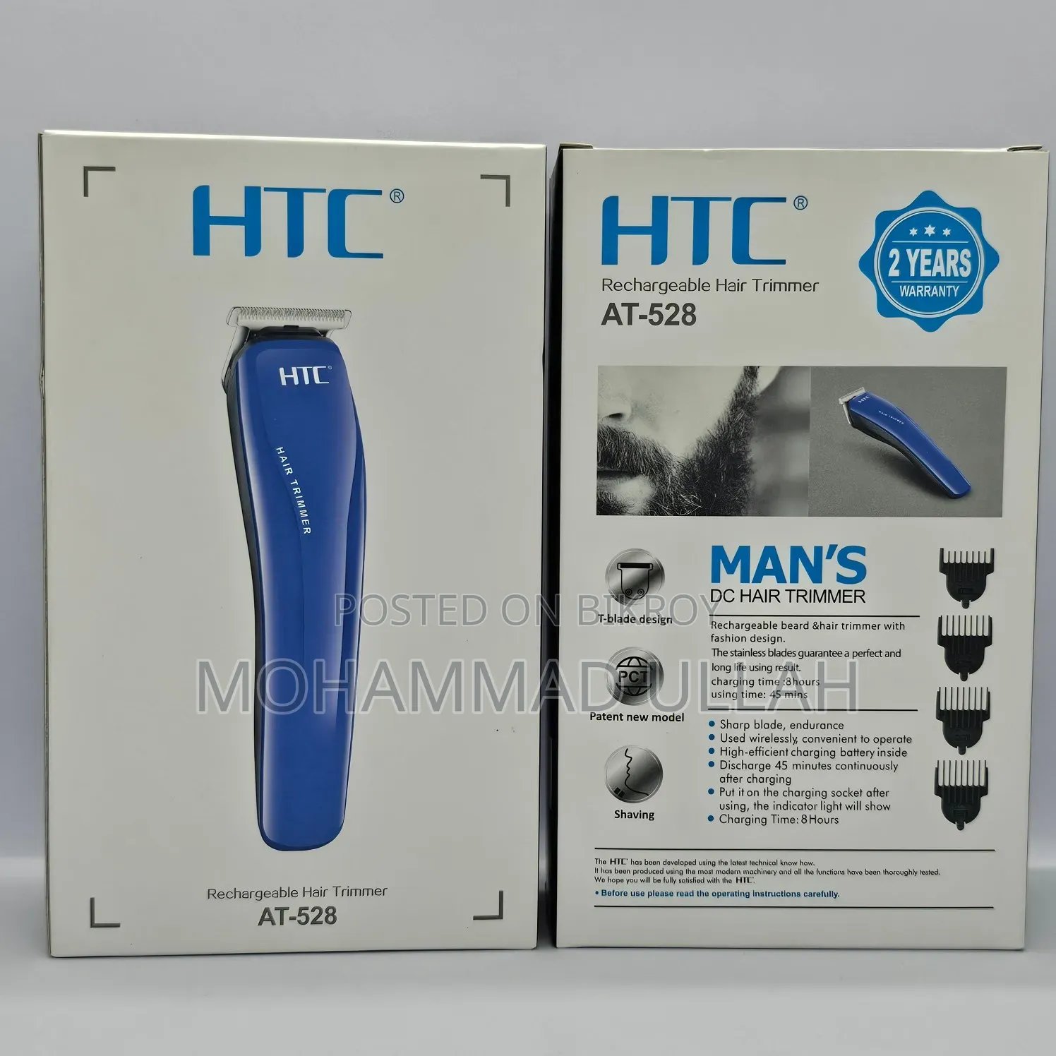 HTC at-528 Professional Hair Clipper Trimmer