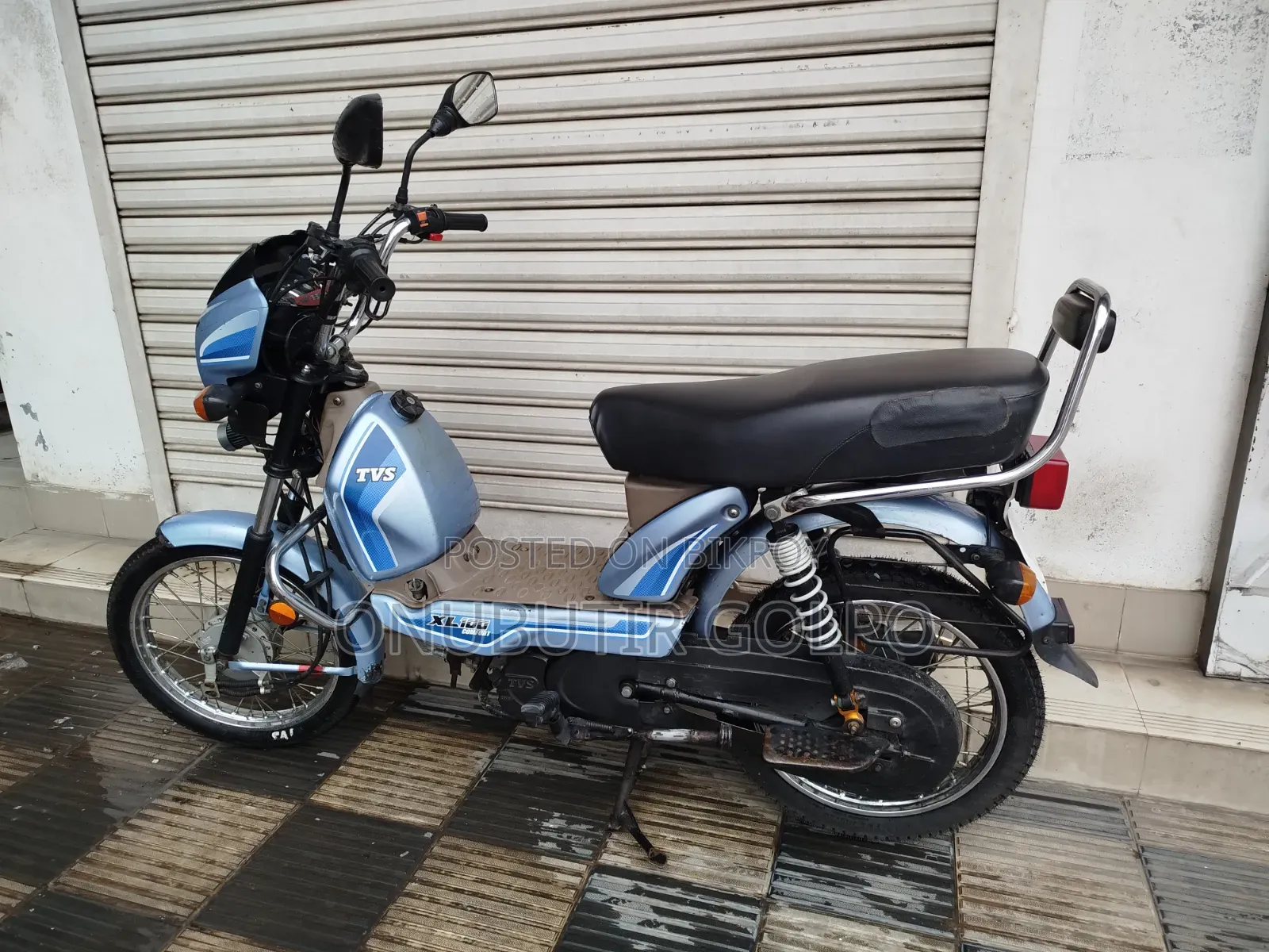 TVS XL 100 Comfort 2022 Blue
