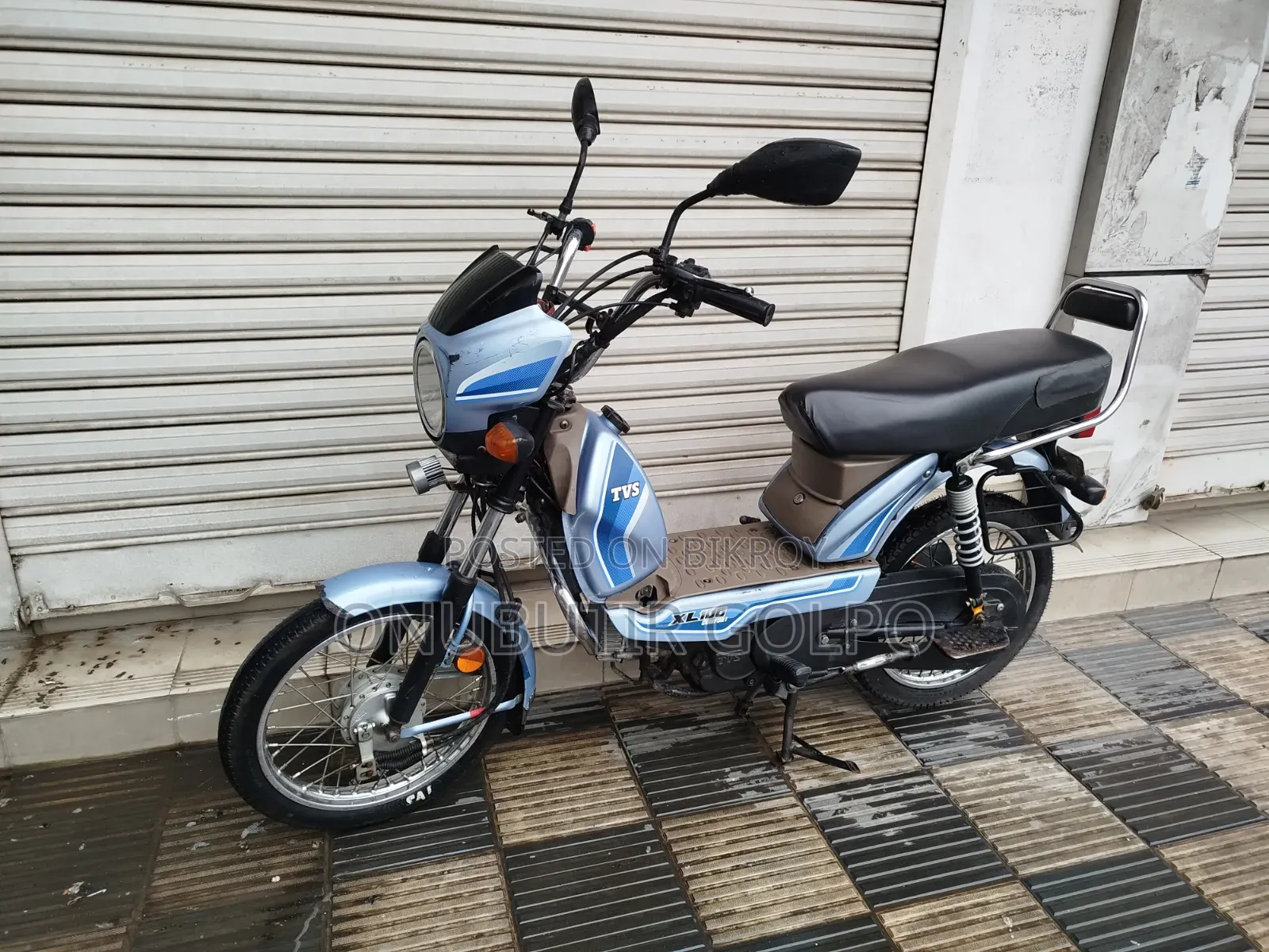 TVS XL 100 Comfort 2022 Blue