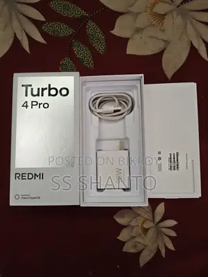 New Xiaomi Redmi Turbo 4 Pro 256 GB Black