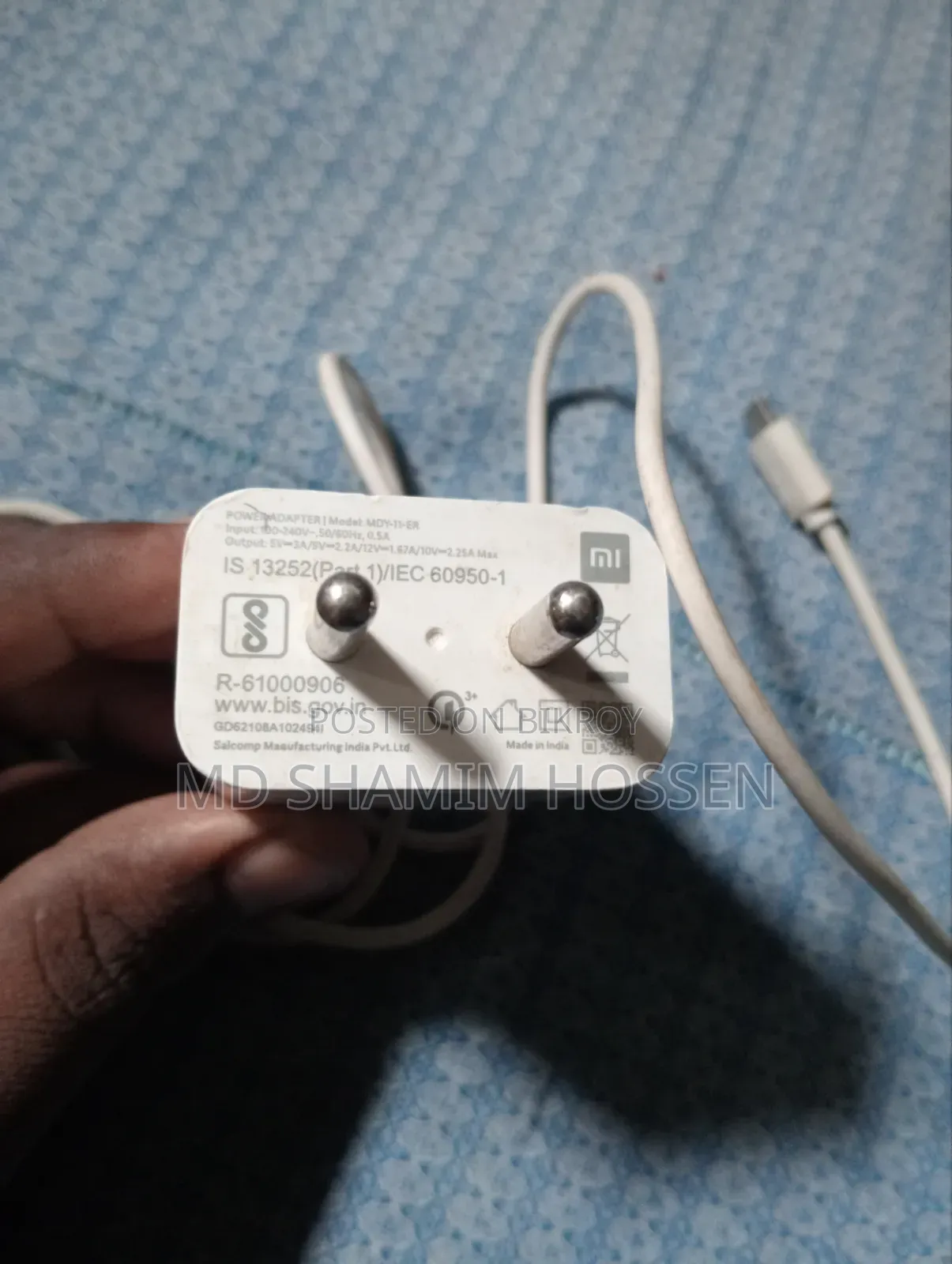 Redmi Note 7 Pro Charger 33 Watt