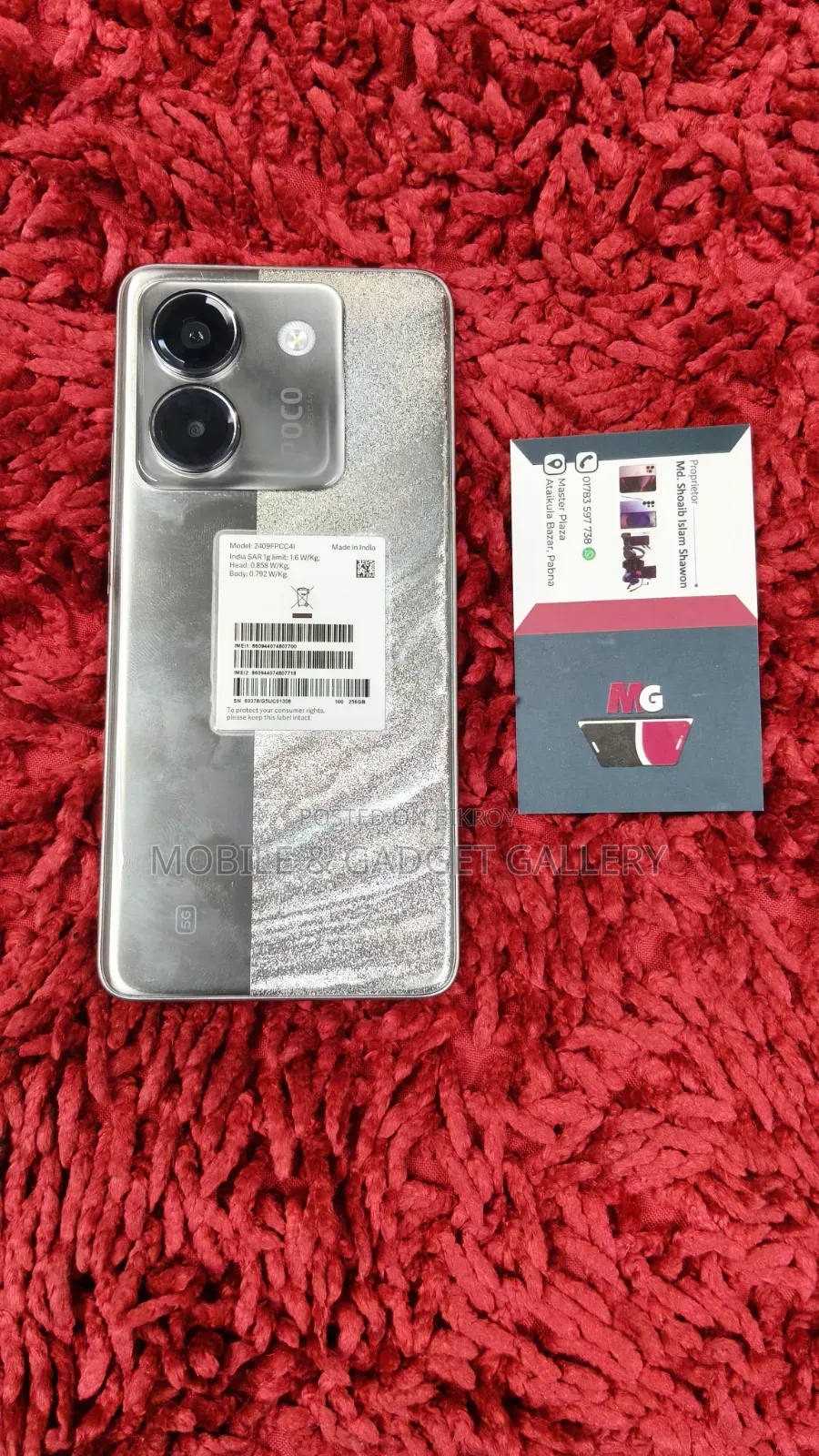 Xiaomi Poco M7 Pro 5G 256 GB Silver