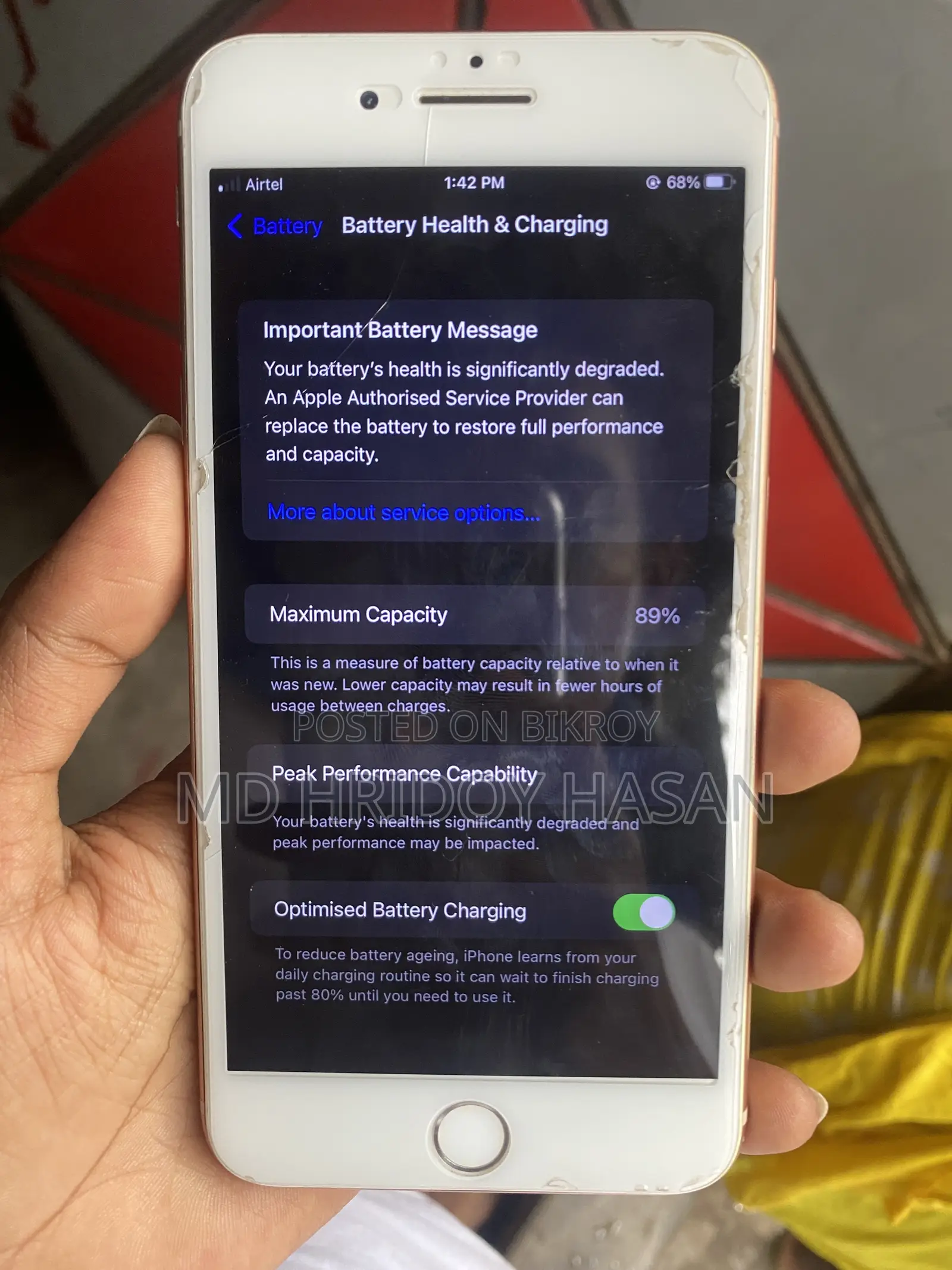 Apple iPhone 8 Plus 256 GB Gold